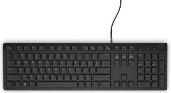 DELL KB216 bekabeld toetsenbord - Portugees (QWERTY) - Zwart