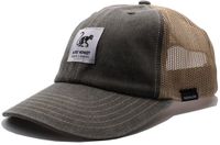 Surf Monkey Trucker Cap - Zonder structuur - One Size - Organisch Cotton - Groente