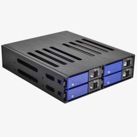 Fantec MR-SA1041 Opslagserver - Zwart/Blauw