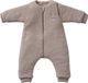 Vertbaudet Jumpsuit met voetjes PETIT CHAT, afneembare lange mouwen, Beige Gemêleerd
