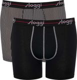 sloggi Langer Boxer Blue Start