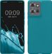 kwmobile telefoonhoesje geschikt voor Motorola Edge 50 - Back cover in petrol