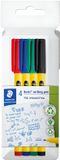STAEDTLER Noris® writing pen 307 - Fineliner - kartonnen set met 4 kleuren