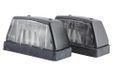 HELLA 2KA 003 389-211 kentekenplaatverlichting, R10W, zwart