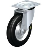 Blickle L-VW 202R Zwenkwiel Wieldiameter: 200 mm Draagvermogen (max.): 100 kg 1 stuk(s)