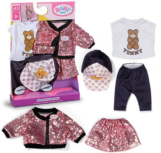 Baby Born Glam Outfit - 43 cm