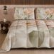 PETTI Artigiani Italiani Bedrukt winterdekbed 270 × 260 cm | Bloemen 25 40