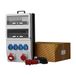 Mobiele Mennekes eXT-S/FI SKH 32A 16A 4x230V Mobiele stroomverdeler met teller