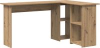 vidaXL Bureau Artisan Eikenhout 142 x 102 x 73 cm