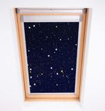 Velux Rolgordijn verduisterend voor Velux dakramen, polyester, marineblauw