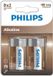 Philips Pile Alcaline D Lr20 Blister*2