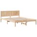 vidaXL Bedframe Massief Grenenhout Naturel Tweepersoons