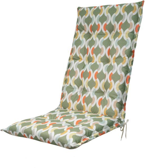 Madison Kussen hoge rug ca.123x50cm Outdoor+ Trivia green