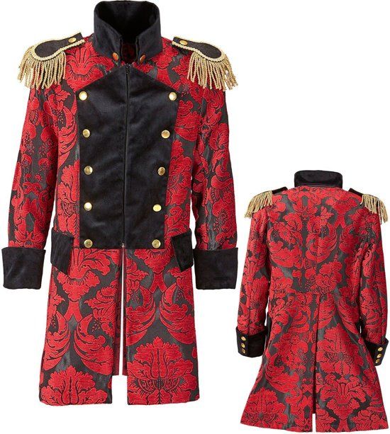 Widmann Royale Paradejas Rood Man Small Halloween Verkleedkleding