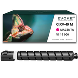 Evoke Magenta Toner Cartridge for Canon C-EXV49M (19000 Pages)