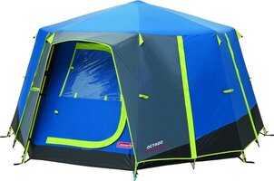 Coleman OctaGo 3-Person Tent - Blue/Lime