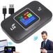 StarTech 4G-LTE-WiFi-router 4G-LTE-WiFi-router Mobiele mini-hotspot 150 Mbit/s 3000 mAh 2,4 GHz Geïntegreerde modem EU-versie Zwart