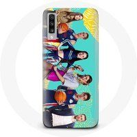 Maniacase Etui voor Samsung Galaxy A70 Pursue Your Dreams Poster Personages