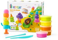 Hey Clay Nice Ice Cream Boetseerklei - 6 figuren - Vanaf 3 jaar