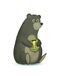 Komar Muurafbeelding | Cute Animal Bear | Poster, foto, woonkamer, slaapkamer, decoratie, kunstdruk | zonder lijst | P111J-40x50 | Maat: 40 x 50 cm
