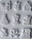 Knorr Prandell Stukadoorsvormen Kerst & Sinterklaas - 8 figuren