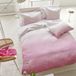 SHOSHI Designers Guild - Shoshi - Dekbedovertrek in katoen perkal met print, Roze, 50 x 75 cm
