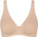 Sloggi Basic N BH - niet voorgevormde Bh zonder beugel - Brede band - 75A - beige