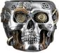 Gilde handwerk Gilde Steampunk Skull Planter Bloempot
