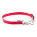 Ancol Heritage nylon en ketting geruite halsband - rood duurzaam trainingsaccessoire voor puppy's en honden - 25-35 cm maat 1-2