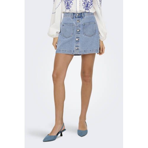 ONLY spijkerrok light blue denim