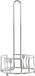 Item International Metalen keukenrolhouder zilver bestek patroon 14 x 29 cm