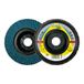 Klingspor 321657 SMT 325 disque de lamelles abrasives, 115 x 22,23 mm grain 80 droit Diamètre 115 mm 10 pièce(s)