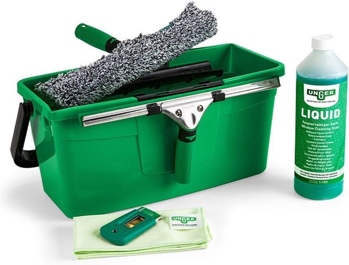 Unger Professionele Glasreinigingsset 6in1