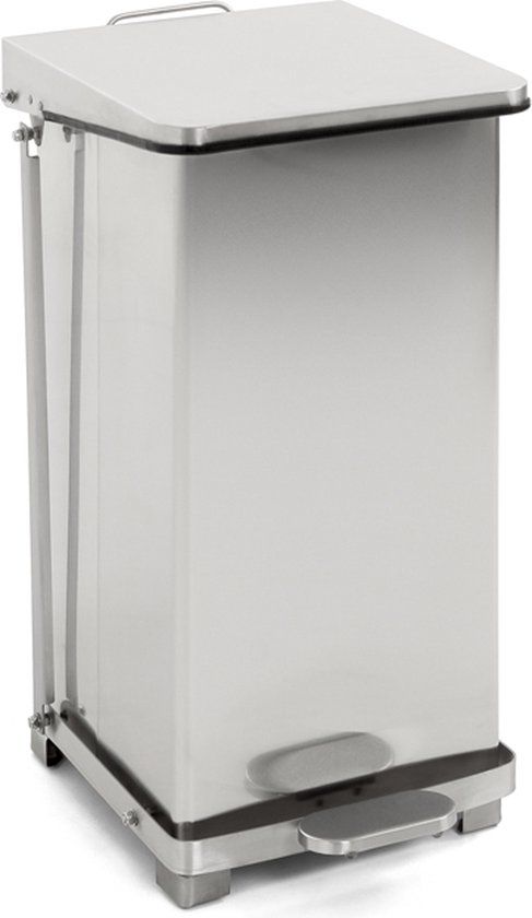 ORBIS Pedaalemmer - 45 l - Zilver