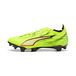 PUMA ULTRA 6 CARBON FG chaussures de football pour Femme, Noir/Rouge/Jaune, Taille 38,5
