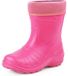 Ladeheid bottes de pluie en Eva thermiques légères pour enfants, doublées KL050 (Rose, 23 EU)