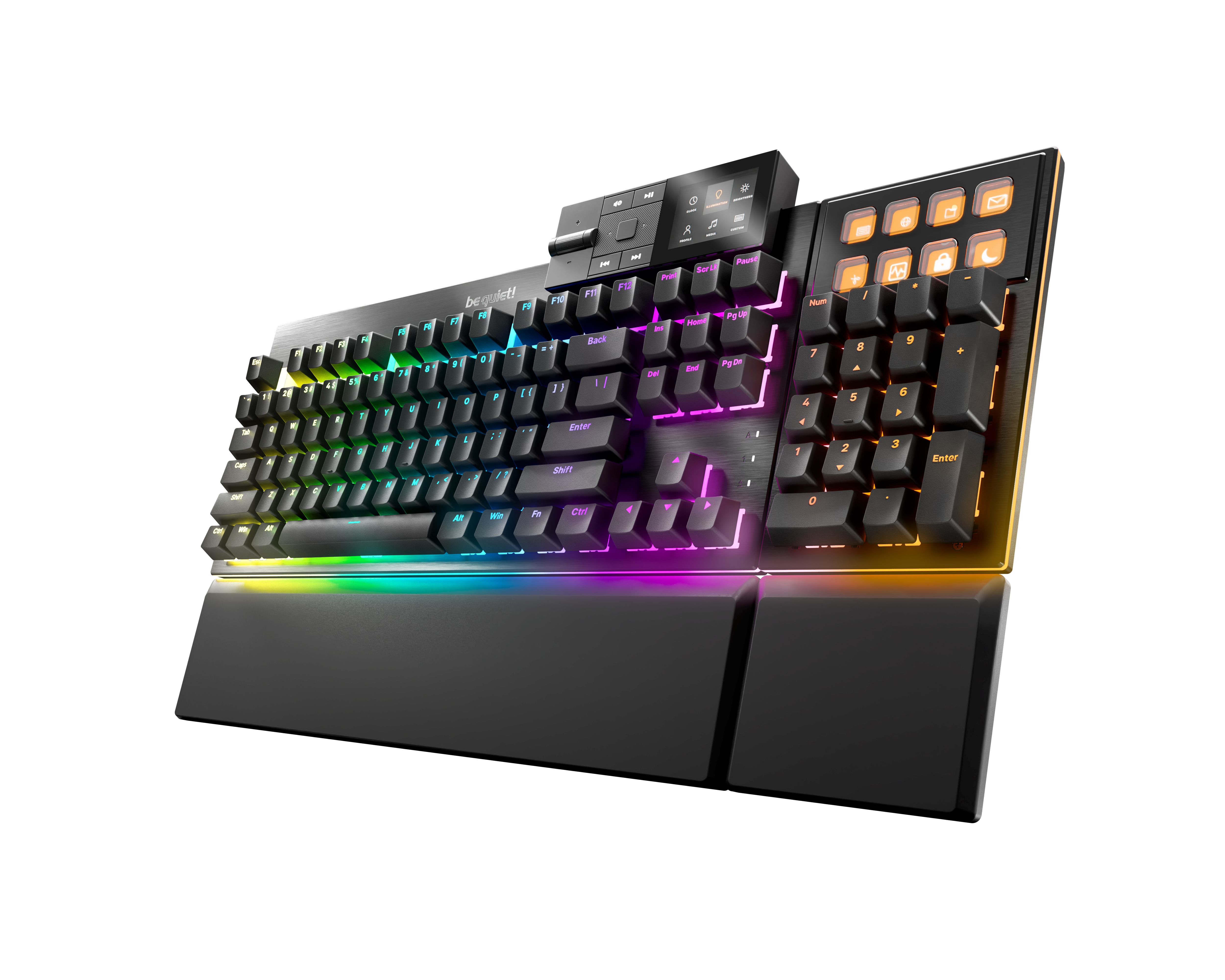 be quiet! Dark Mount Silent Tactile US ANSI Gaming Keyboard - Black
