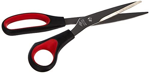 Wedo 9768 Universele schaar A 21,0 cm zwart/rood