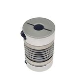Greendhat Panda Greendhat Koppeling D55L72 Aluminiumlegering voor Stepper Motor Koppelingas Koppelingen voor 3D Printer (Binnendiameter: 10X20) printeronderdelen (Maat: 10X28)