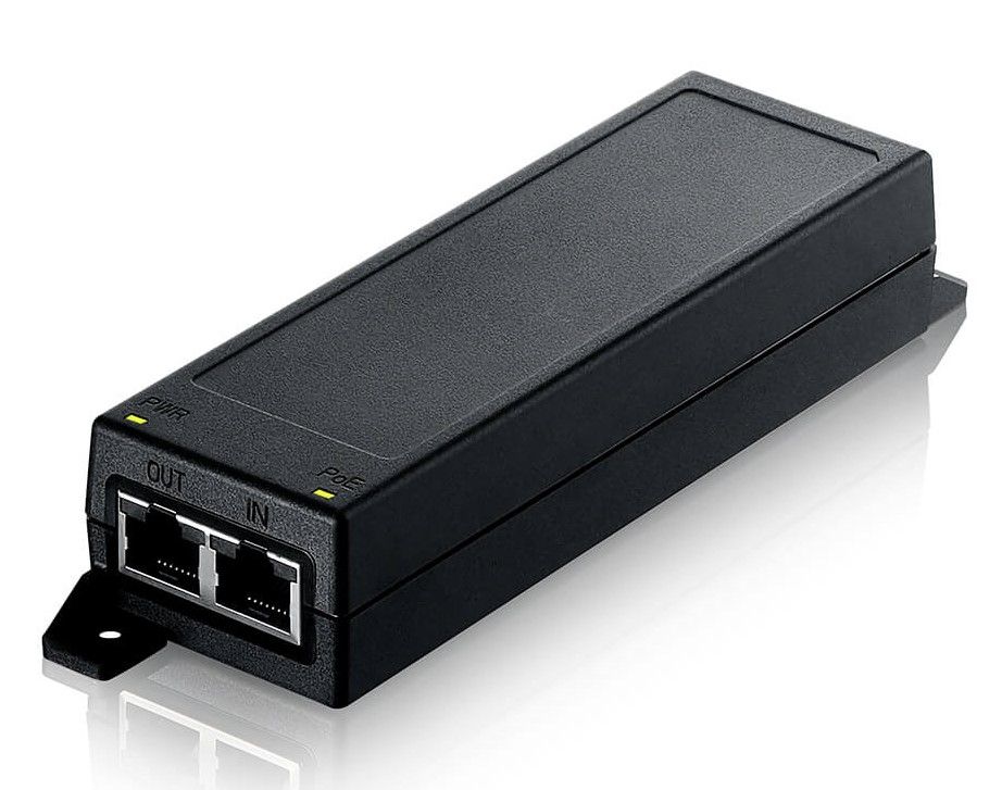 Zyxel PoE12-30W - 2.5 Gigabit Ethernet - PoE - 2x RJ45 - 30W - Black