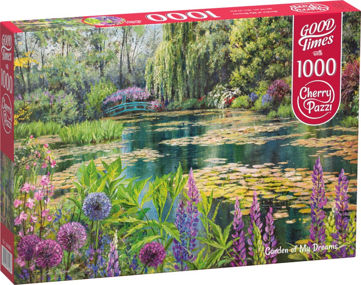 Cherrypazzi Garden of My Dreams Puzzel 1000 Stukjes