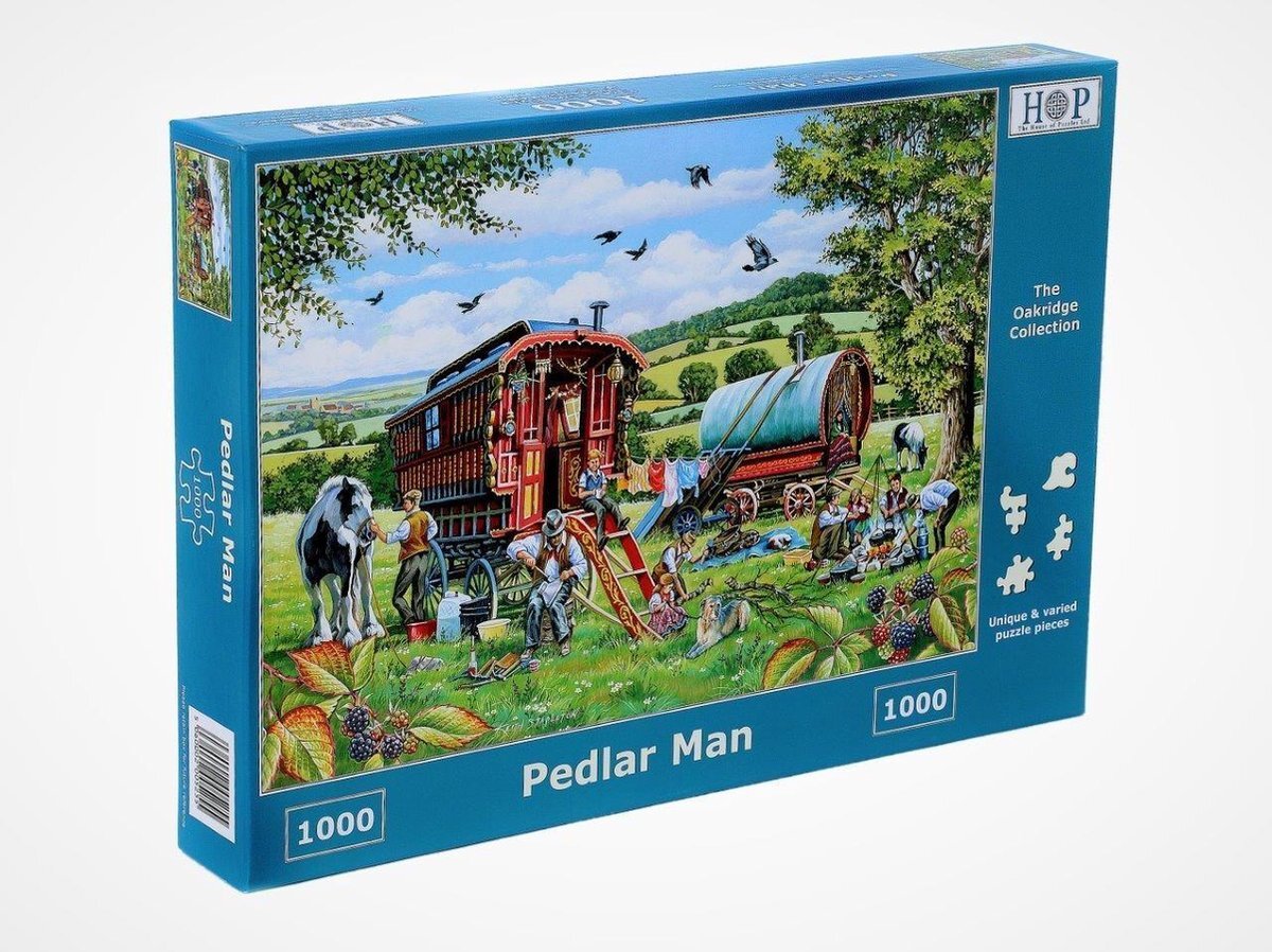 House Of Puzzles Pedlar Man Puzzel 1000 Stukjes