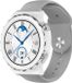 Strap-it Siliconen Smartwatch bandje - Geschikt voor Huawei Watch GT 3 Pro 43mm - Grijs