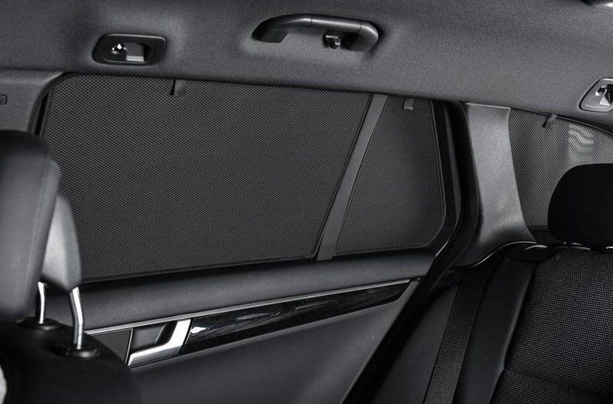 Car Shades Jeep Renegade 5 deurs 2015- (achterportieren 2-delig) autozonwering