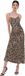 Guess Jurk Tullia Slip Dress Panterprint Korte Mouwloze Polyester L