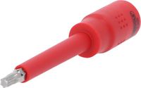 KS TOOLS 3/8" Isolierte Bit-Stecknuss Torx, T30, 122mm 118.3825