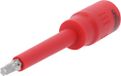KS TOOLS 3/8" Isolierte Bit-Stecknuss Torx, T30, 122mm 118.3825