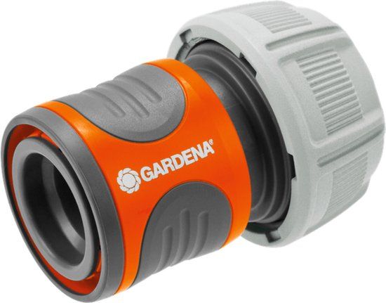 Gardena 18216-20 - Waterslangkoppeling - Grijs/Oranje