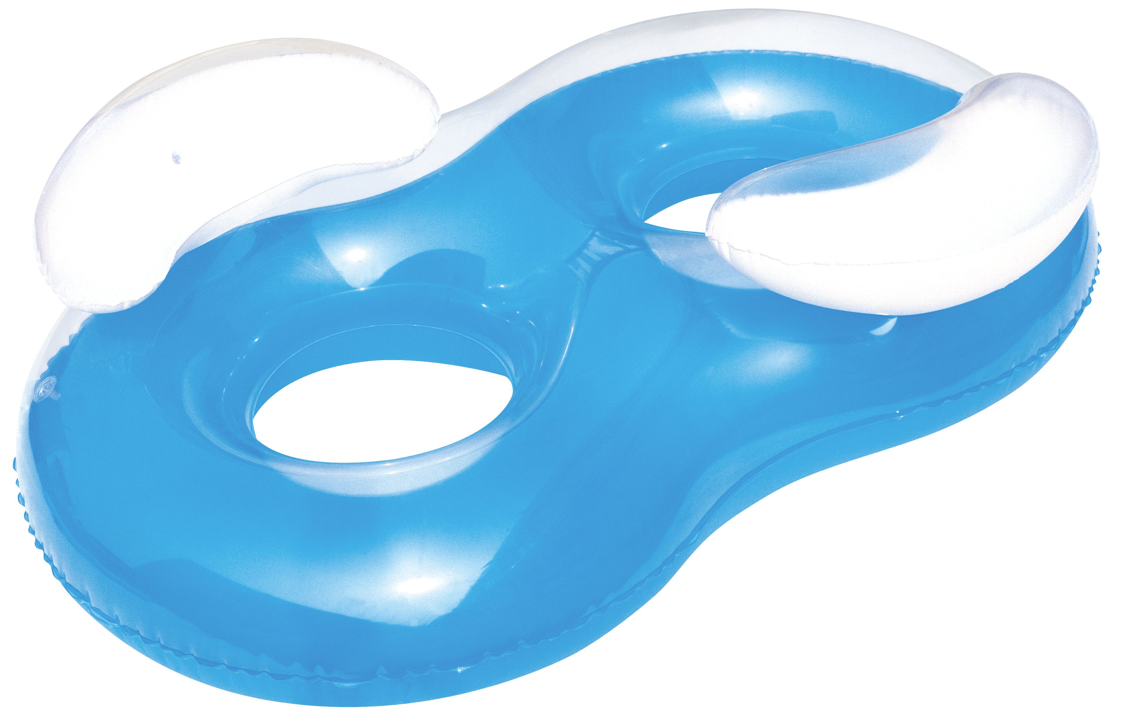 Bestway Lounge double ring float - blauw