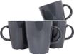 Gimex Vivid Line Mok - Groen - 380 ml - 4 Stuks